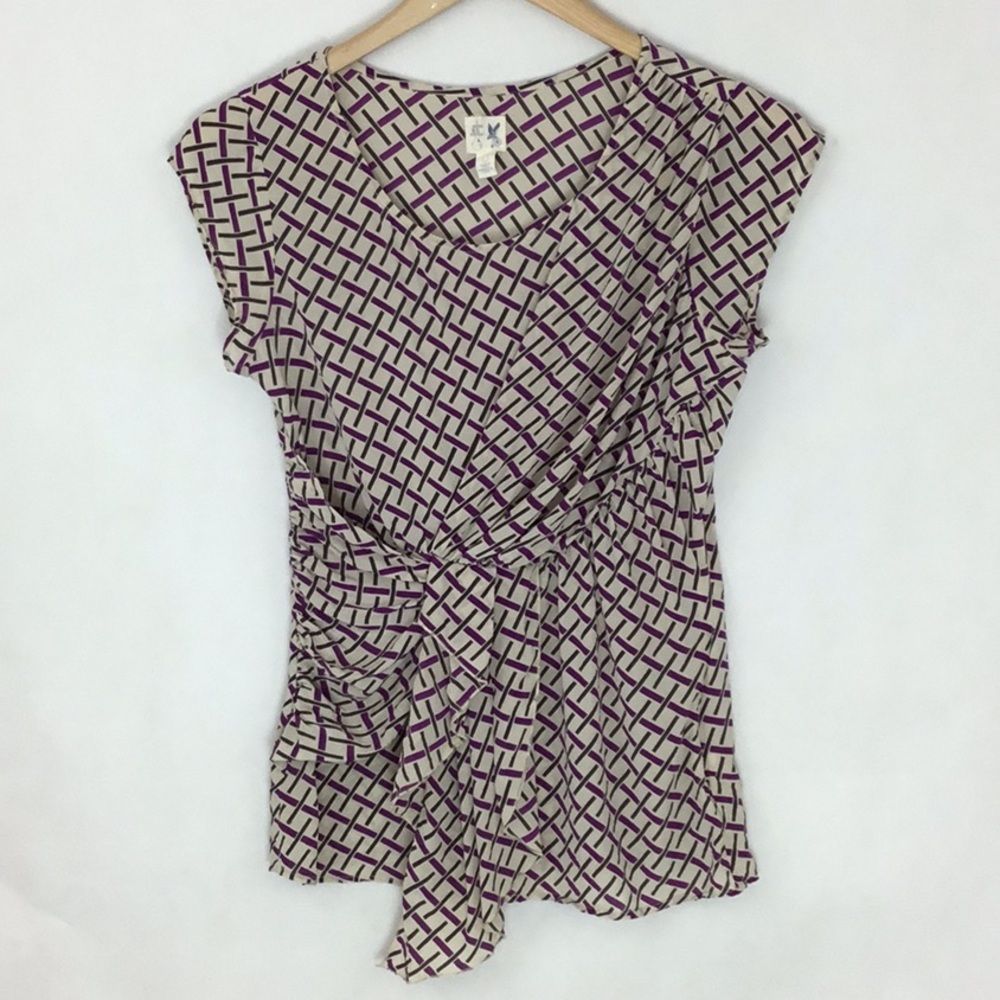ANTHROPOLOGIE EDME & ESYLLTE Silk Top